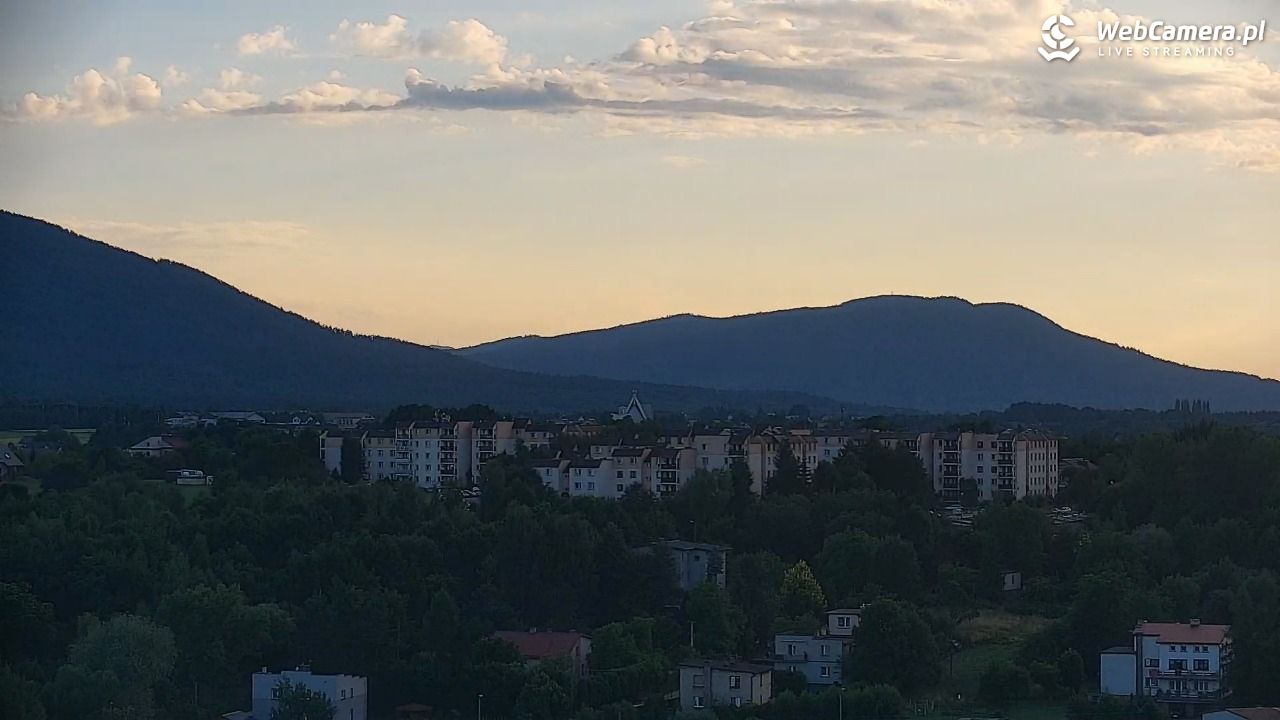 Andrychów - widok na Beskid Mały - 29 czerwiec 2025, 19:37