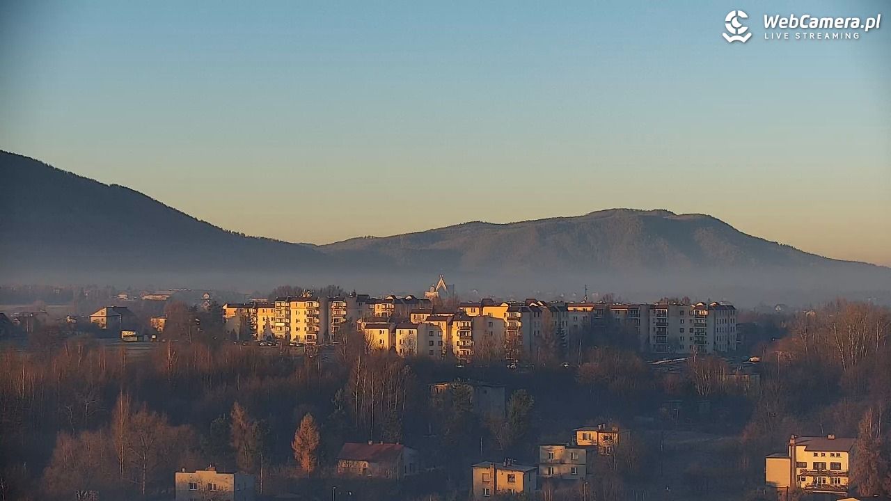 Andrychów - widok na Beskid Mały - 13 grudzień 2025, 08:14
