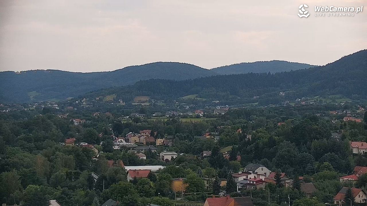 Andrychów - widok na Beskid Mały - 26 lipiec 2026, 20:47