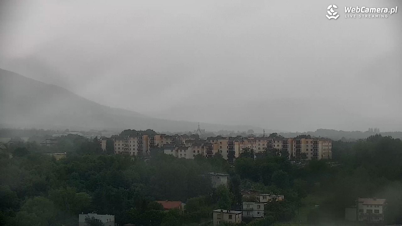 Andrychów - widok na Beskid Mały - 09 czerwiec 2026, 18:32