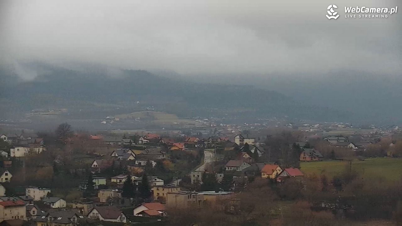 Andrychów - widok na Beskid Mały - 11 grudzień 2025, 15:00