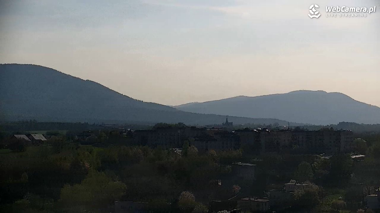 Andrychów - widok na Beskid Mały - 25 kwiecień 2026, 17:24