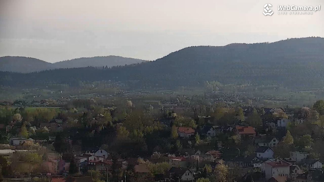 Andrychów - widok na Beskid Mały - 25 kwiecień 2026, 17:24