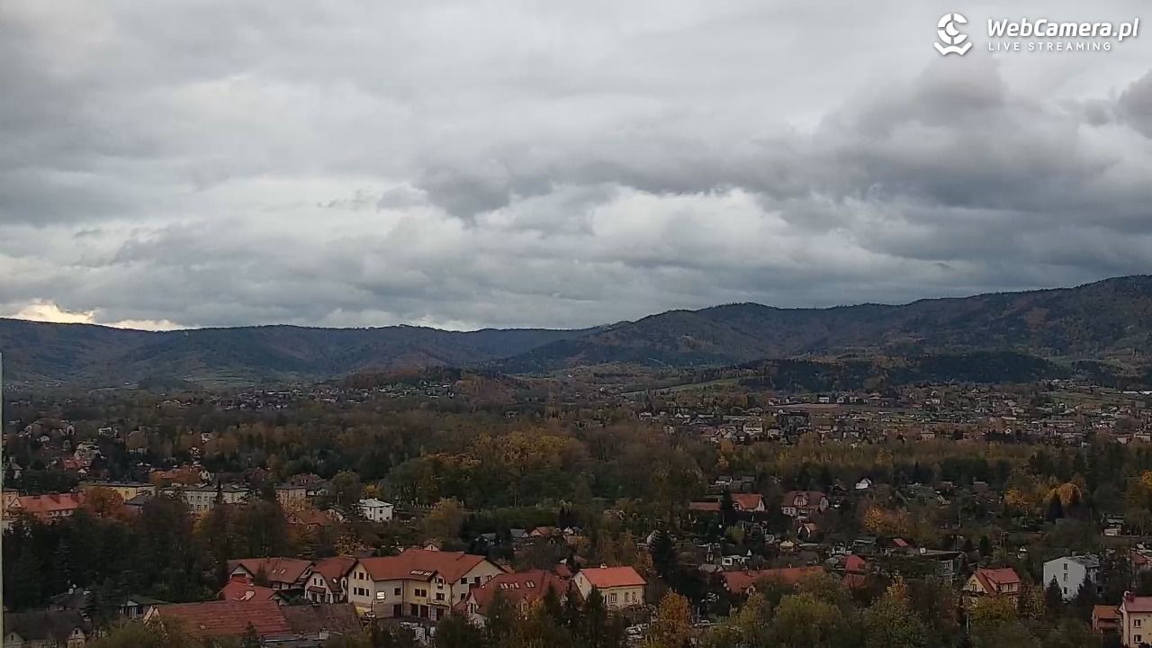 Andrychów - widok na Beskid Mały - 24 październik 2025, 17:34