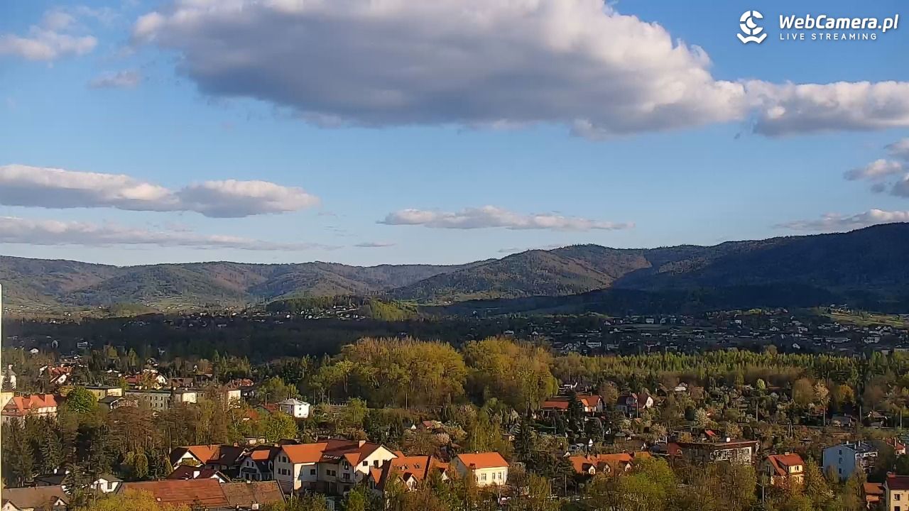 Andrychów - widok na Beskid Mały - 29 kwiecień 2026, 18:15