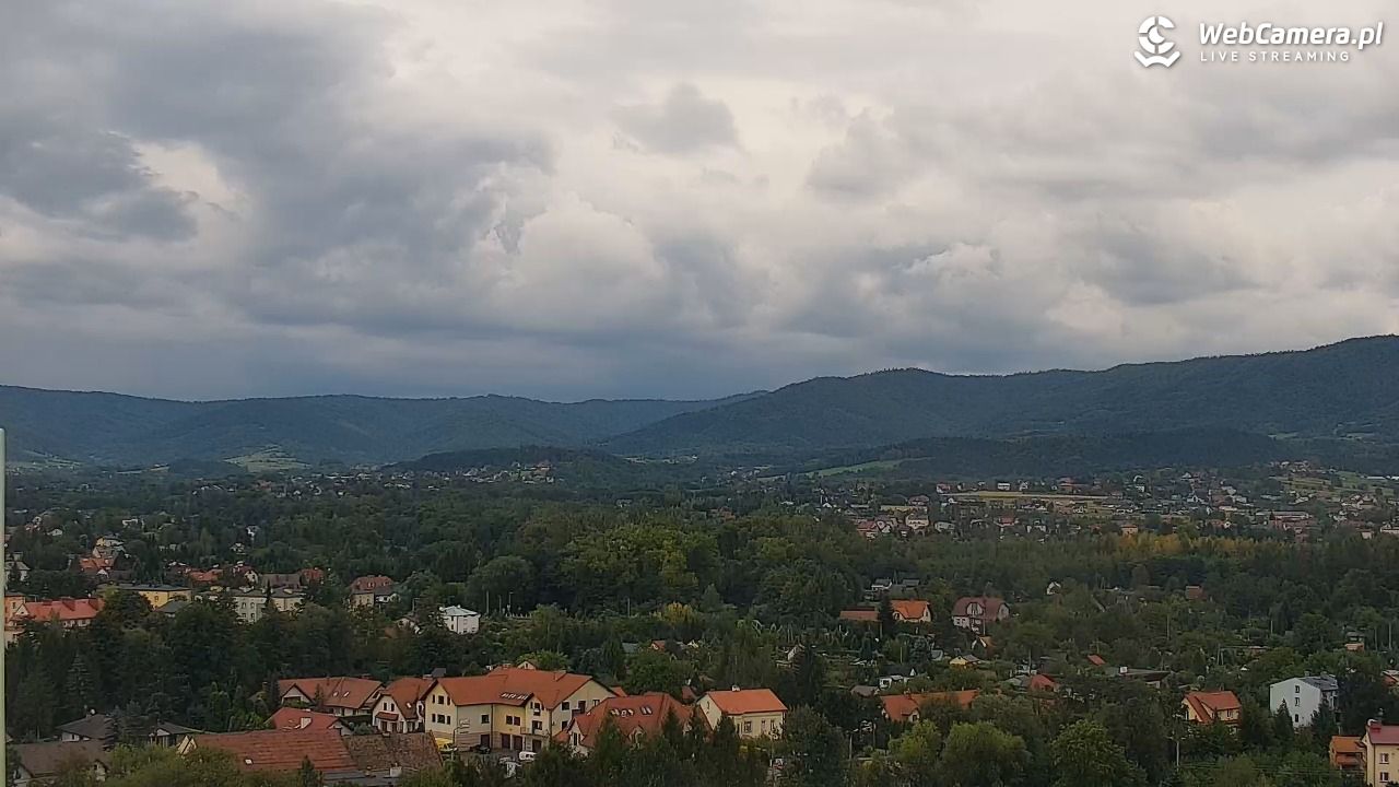 Andrychów - widok na Beskid Mały - 30 sierpień 2025, 18:23