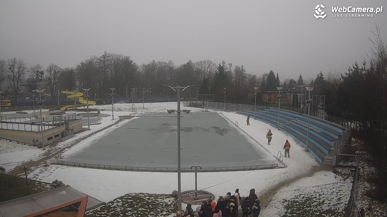 Andrychów - widok na basen - 29 styczeń 2026, 11:35