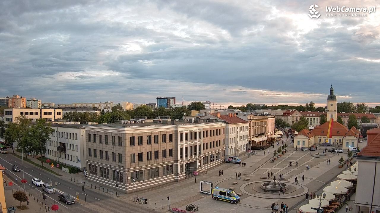 BIAŁYSTOK - widok na Rynek Kościuszki NOWOŚĆ - 22 lipiec 2026, 20:18