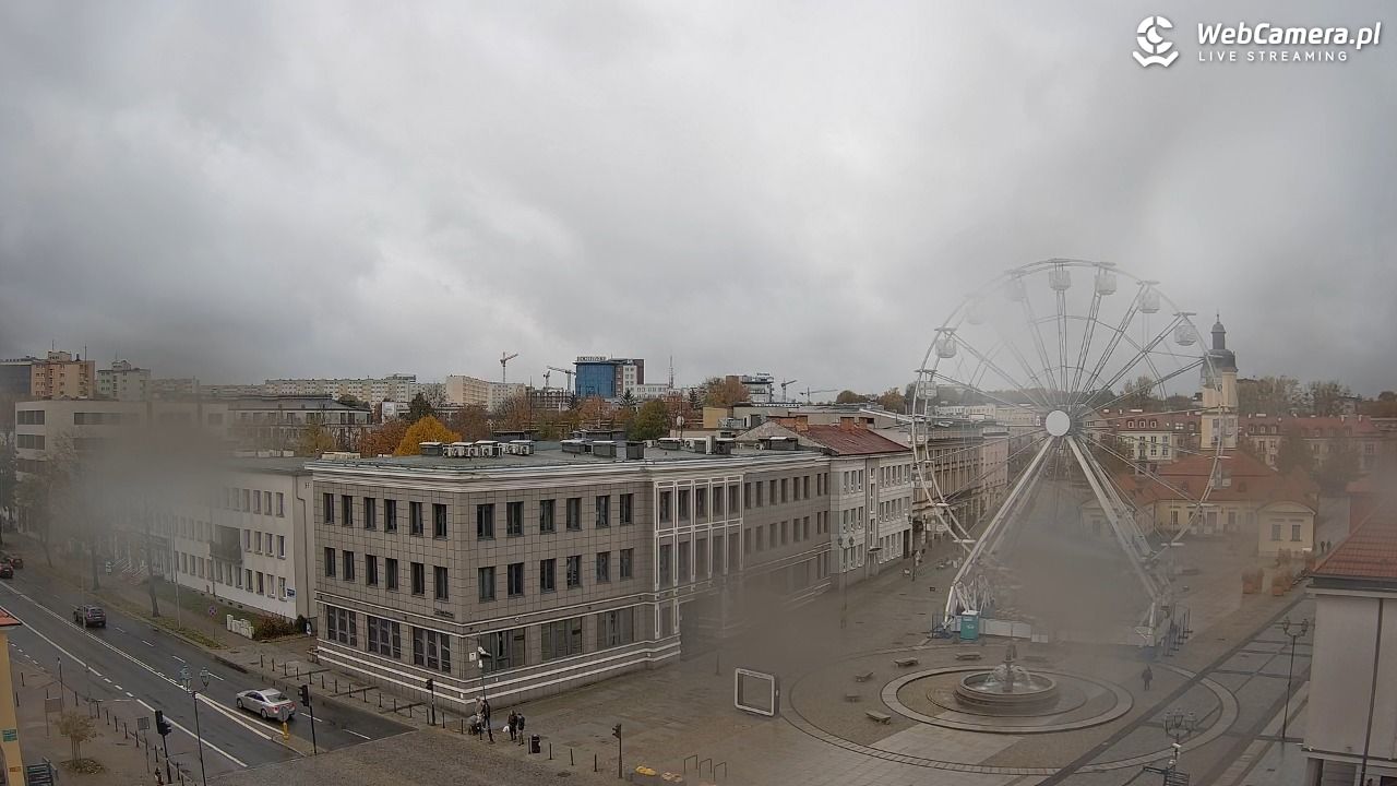 BIAŁYSTOK - widok na Rynek Kościuszki NOWOŚĆ - 26 październik 2025, 10:08