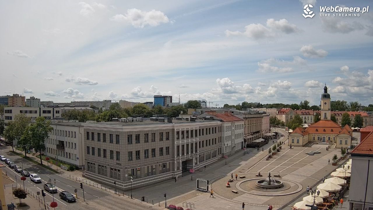 BIAŁYSTOK - widok na Rynek Kościuszki NOWOŚĆ - 25 lipiec 2026, 12:51