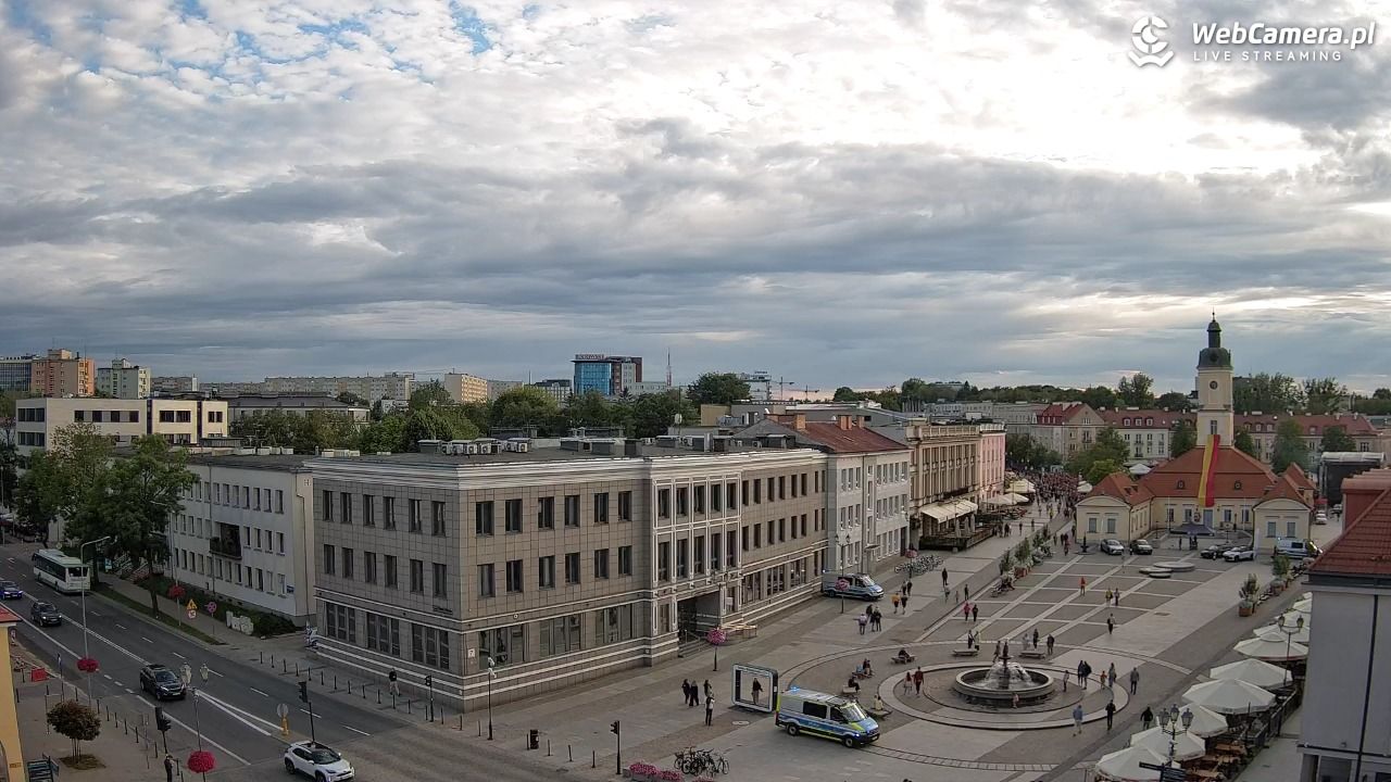 BIAŁYSTOK - widok na Rynek Kościuszki NOWOŚĆ - 22 lipiec 2026, 19:05