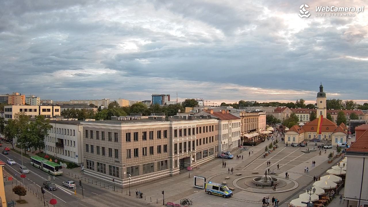 BIAŁYSTOK - widok na Rynek Kościuszki NOWOŚĆ - 22 lipiec 2026, 20:18