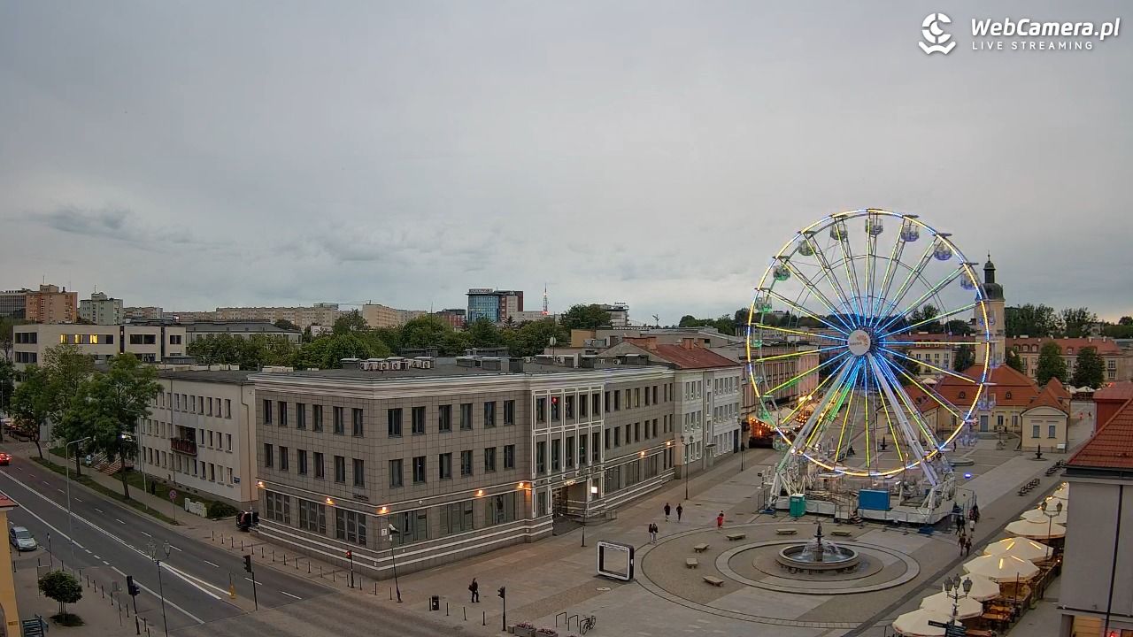 BIAŁYSTOK - widok na Rynek Kościuszki NOWOŚĆ - 10 czerwiec 2026, 20:29