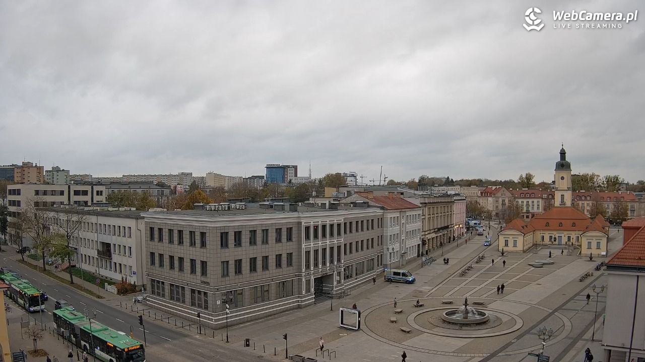 BIAŁYSTOK - widok na Rynek Kościuszki NOWOŚĆ - 22 październik 2026, 13:04