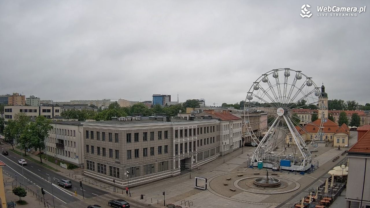 BIAŁYSTOK - widok na Rynek Kościuszki NOWOŚĆ - 11 czerwiec 2026, 07:55