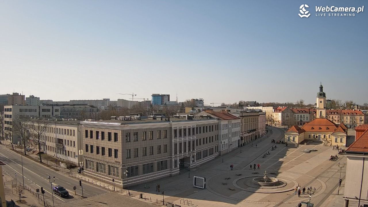 BIAŁYSTOK - widok na Rynek Kościuszki NOWOŚĆ - 08 marzec 2026, 10:44