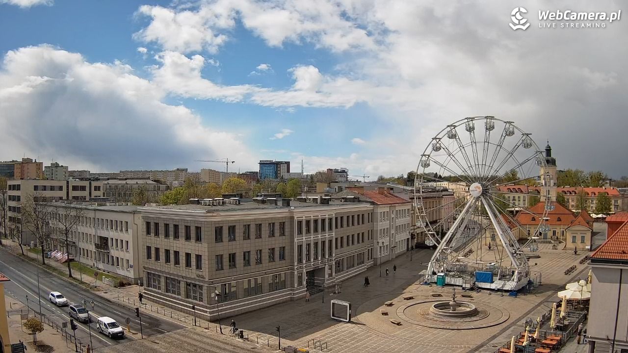 BIAŁYSTOK - widok na Rynek Kościuszki NOWOŚĆ - 26 kwiecień 2026, 12:00