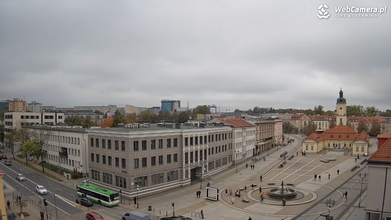 BIAŁYSTOK - widok na Rynek Kościuszki NOWOŚĆ - 18 październik 2026, 10:42