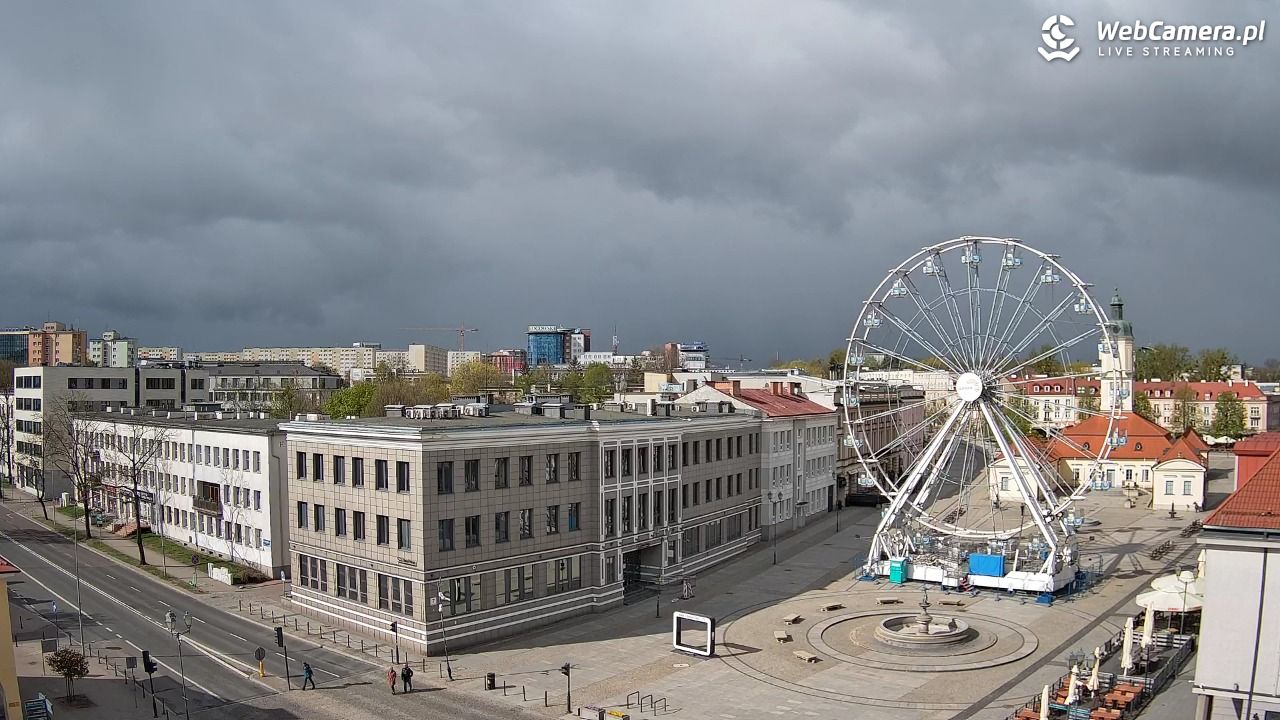 BIAŁYSTOK - widok na Rynek Kościuszki NOWOŚĆ - 26 kwiecień 2026, 09:15