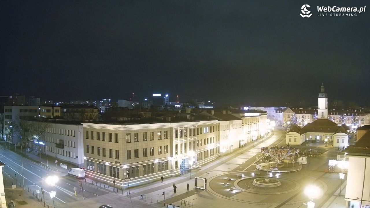 BIAŁYSTOK - widok na Rynek Kościuszki NOWOŚĆ - 22 grudzień 2025, 21:34