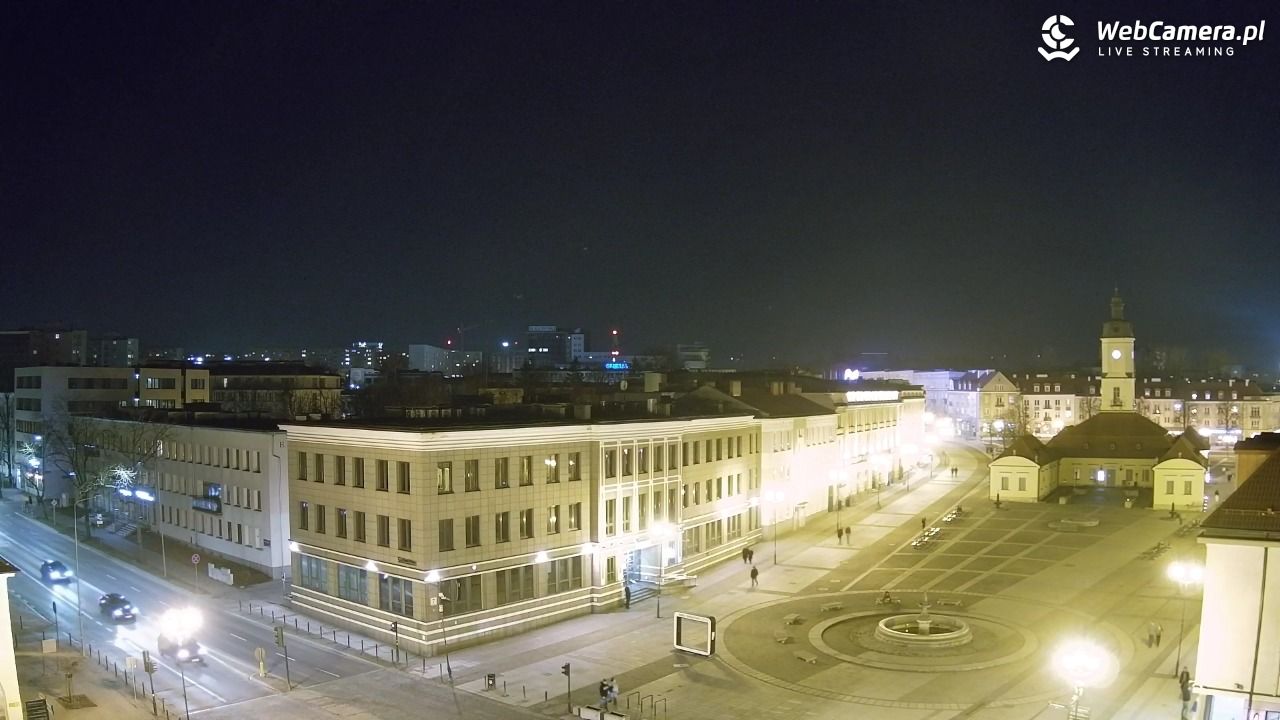 BIAŁYSTOK - widok na Rynek Kościuszki NOWOŚĆ - 08 marzec 2026, 19:12