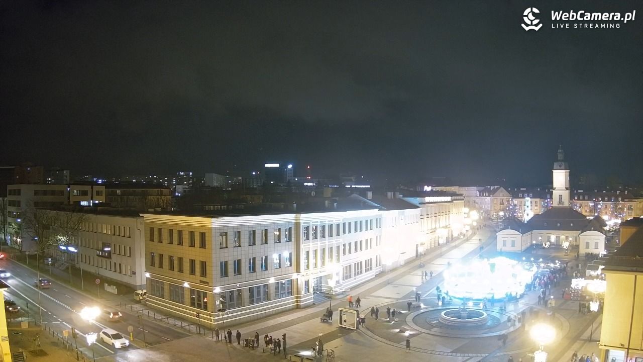 BIAŁYSTOK - widok na Rynek Kościuszki NOWOŚĆ - 14 grudzień 2025, 16:57