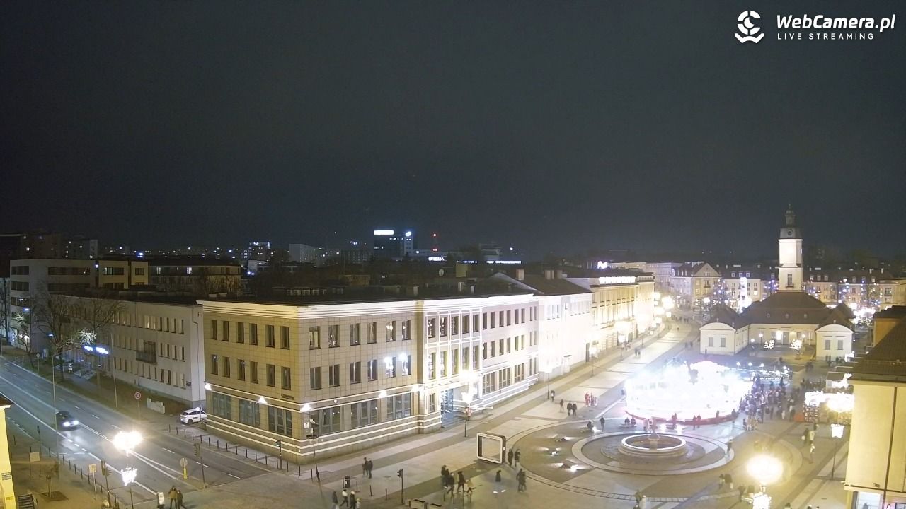 BIAŁYSTOK - widok na Rynek Kościuszki NOWOŚĆ - 21 grudzień 2025, 16:17