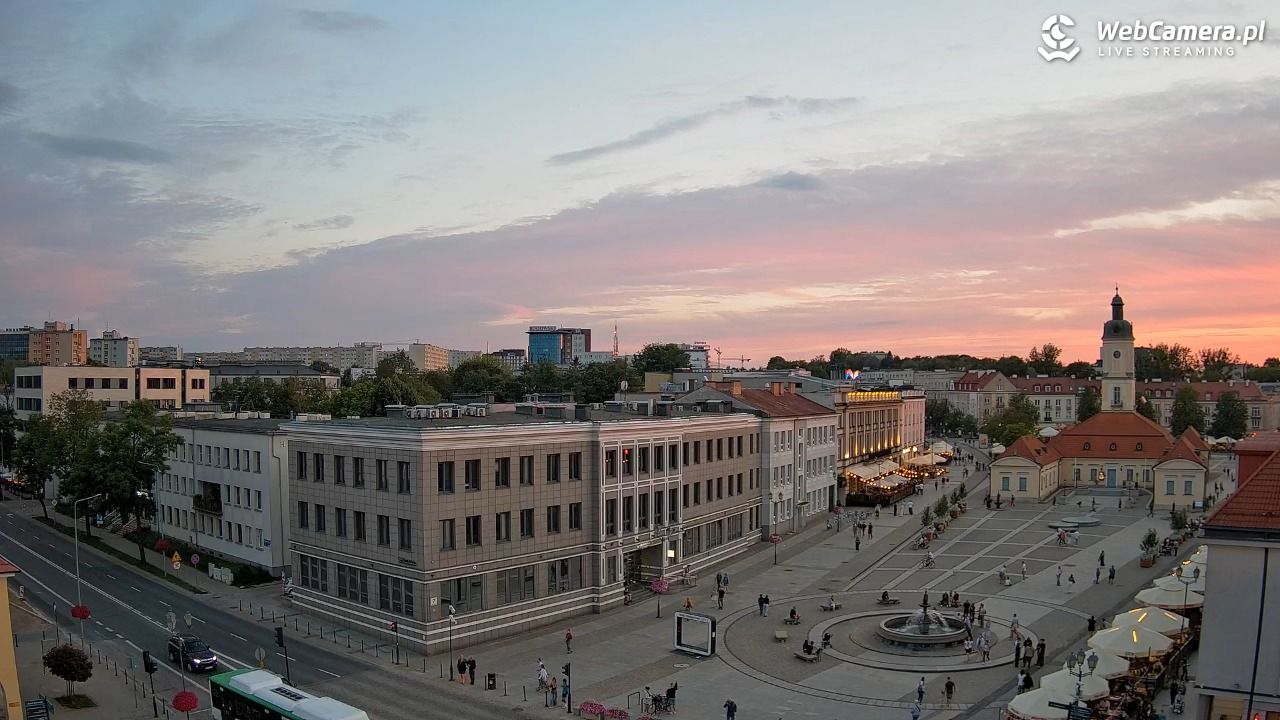 BIAŁYSTOK - widok na Rynek Kościuszki NOWOŚĆ - 25 lipiec 2026, 20:42