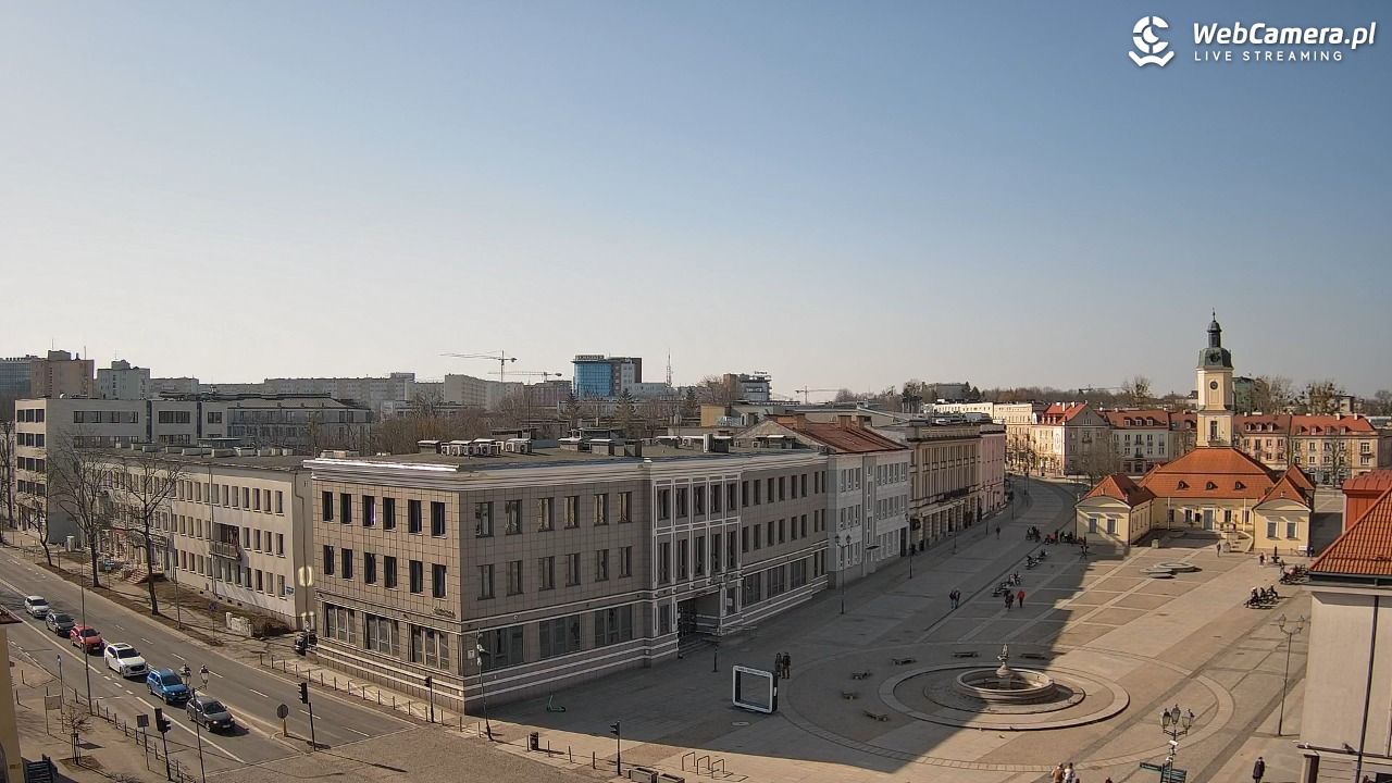 BIAŁYSTOK - widok na Rynek Kościuszki NOWOŚĆ - 08 marzec 2026, 10:43