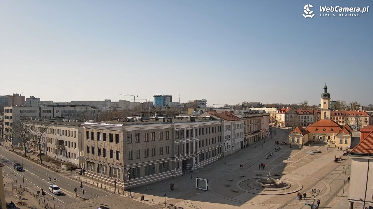 BIAŁYSTOK - widok na Rynek Kościuszki NOWOŚĆ - 08 marzec 2026, 10:43