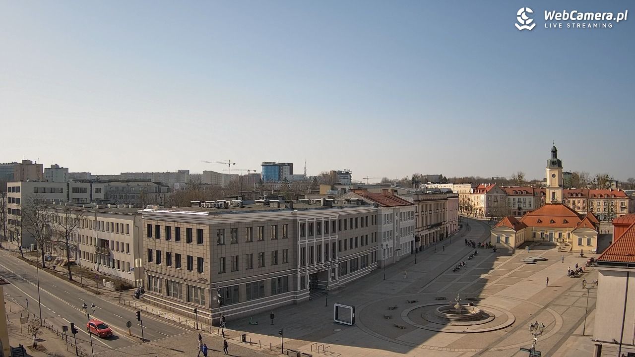 BIAŁYSTOK - widok na Rynek Kościuszki NOWOŚĆ - 08 marzec 2026, 10:47