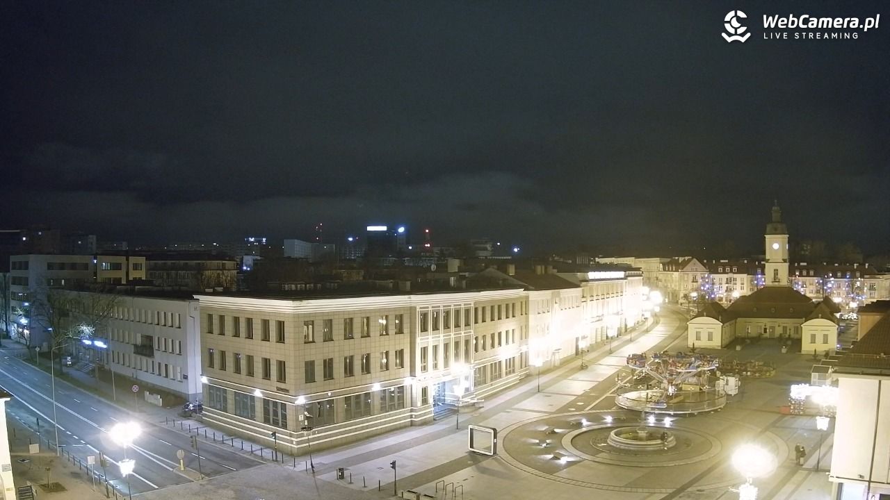 BIAŁYSTOK - widok na Rynek Kościuszki NOWOŚĆ - 13 grudzień 2025, 03:45
