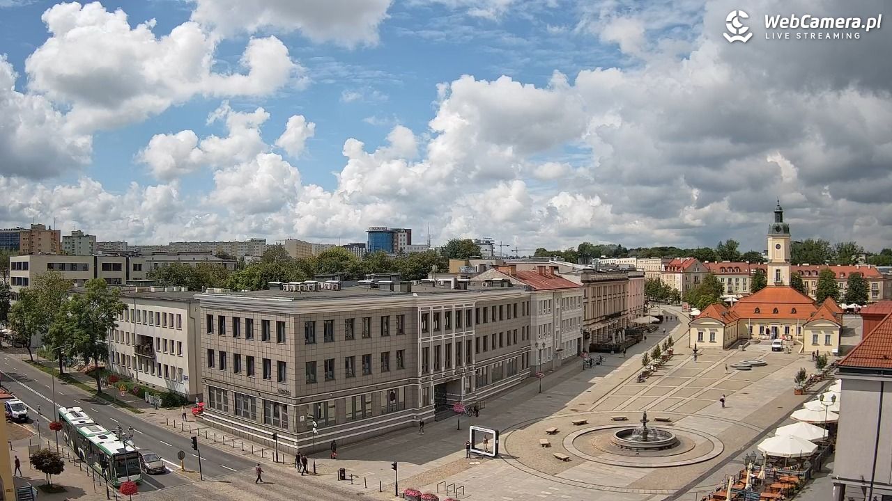 BIAŁYSTOK - widok na Rynek Kościuszki NOWOŚĆ - 24 lipiec 2026, 11:06