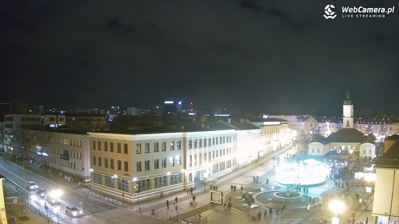 BIAŁYSTOK - widok na Rynek Kościuszki NOWOŚĆ - 14 grudzień 2025, 16:42