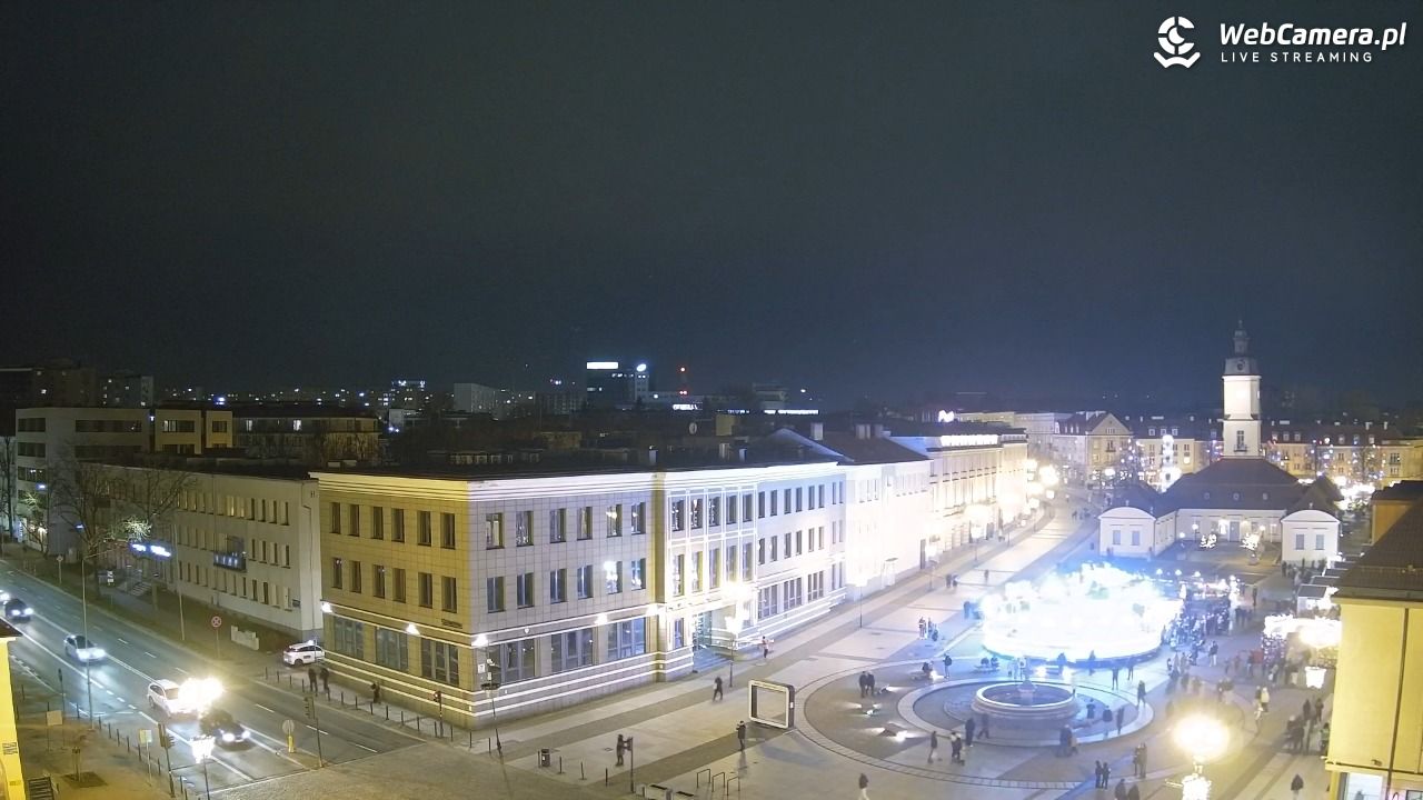 BIAŁYSTOK - widok na Rynek Kościuszki NOWOŚĆ - 21 grudzień 2025, 16:18