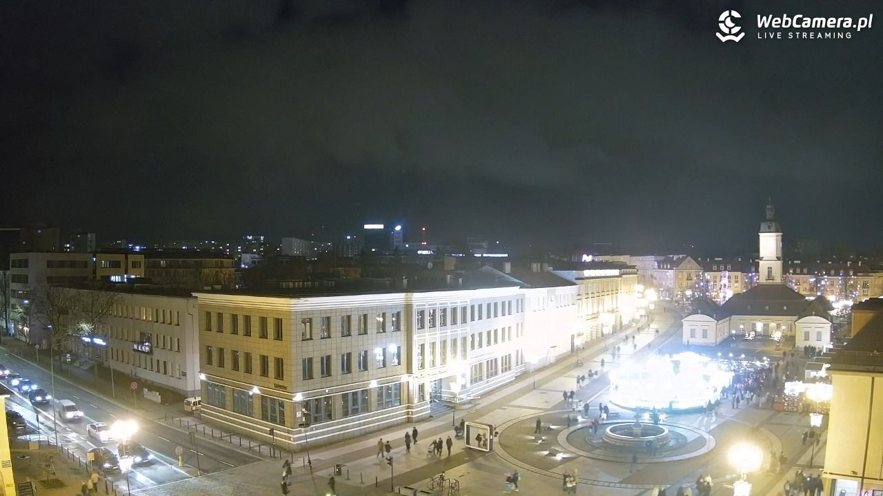 BIAŁYSTOK - widok na Rynek Kościuszki NOWOŚĆ - 14 grudzień 2025, 16:56