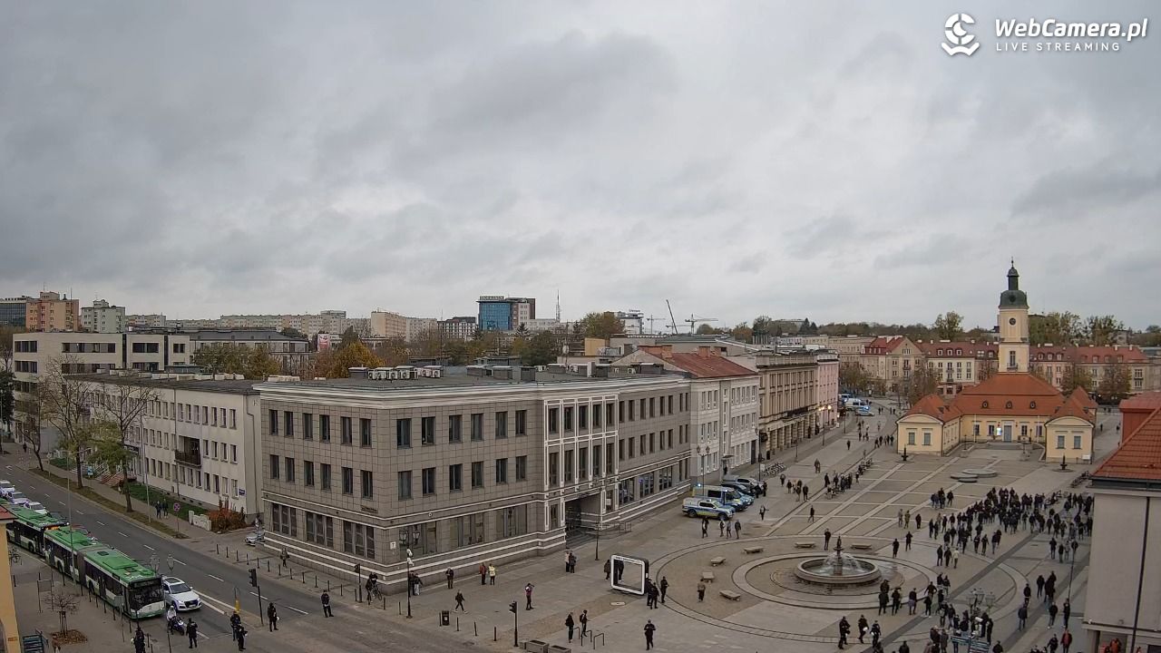 BIAŁYSTOK - widok na Rynek Kościuszki NOWOŚĆ - 22 październik 2026, 13:59