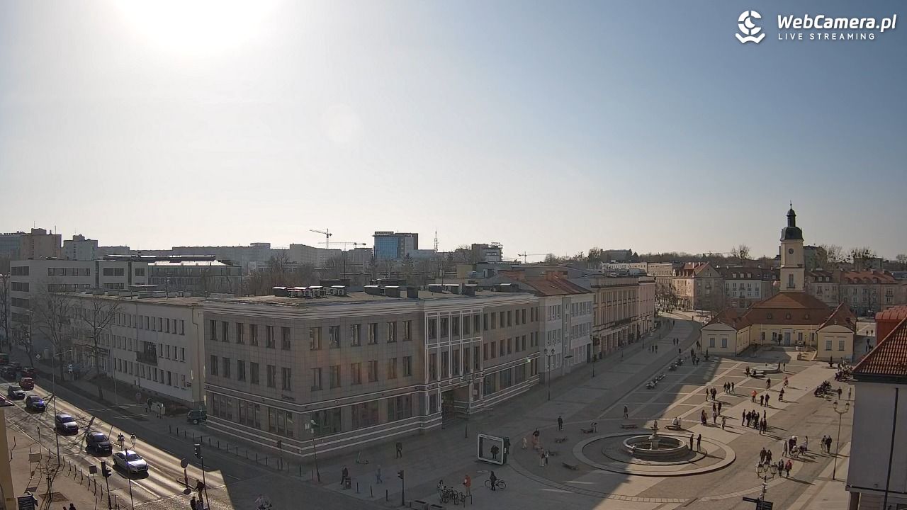 BIAŁYSTOK - widok na Rynek Kościuszki NOWOŚĆ - 08 marzec 2026, 13:21