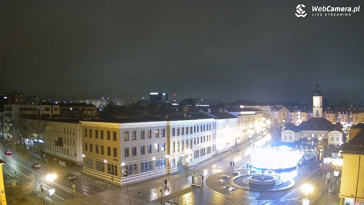 BIAŁYSTOK - widok na Rynek Kościuszki NOWOŚĆ - 13 grudzień 2025, 17:39