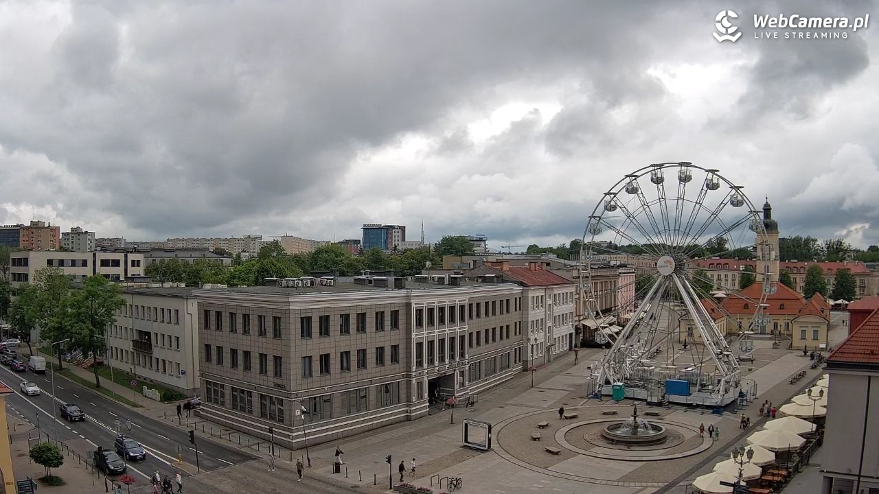 BIAŁYSTOK - widok na Rynek Kościuszki NOWOŚĆ - 11 czerwiec 2026, 12:09