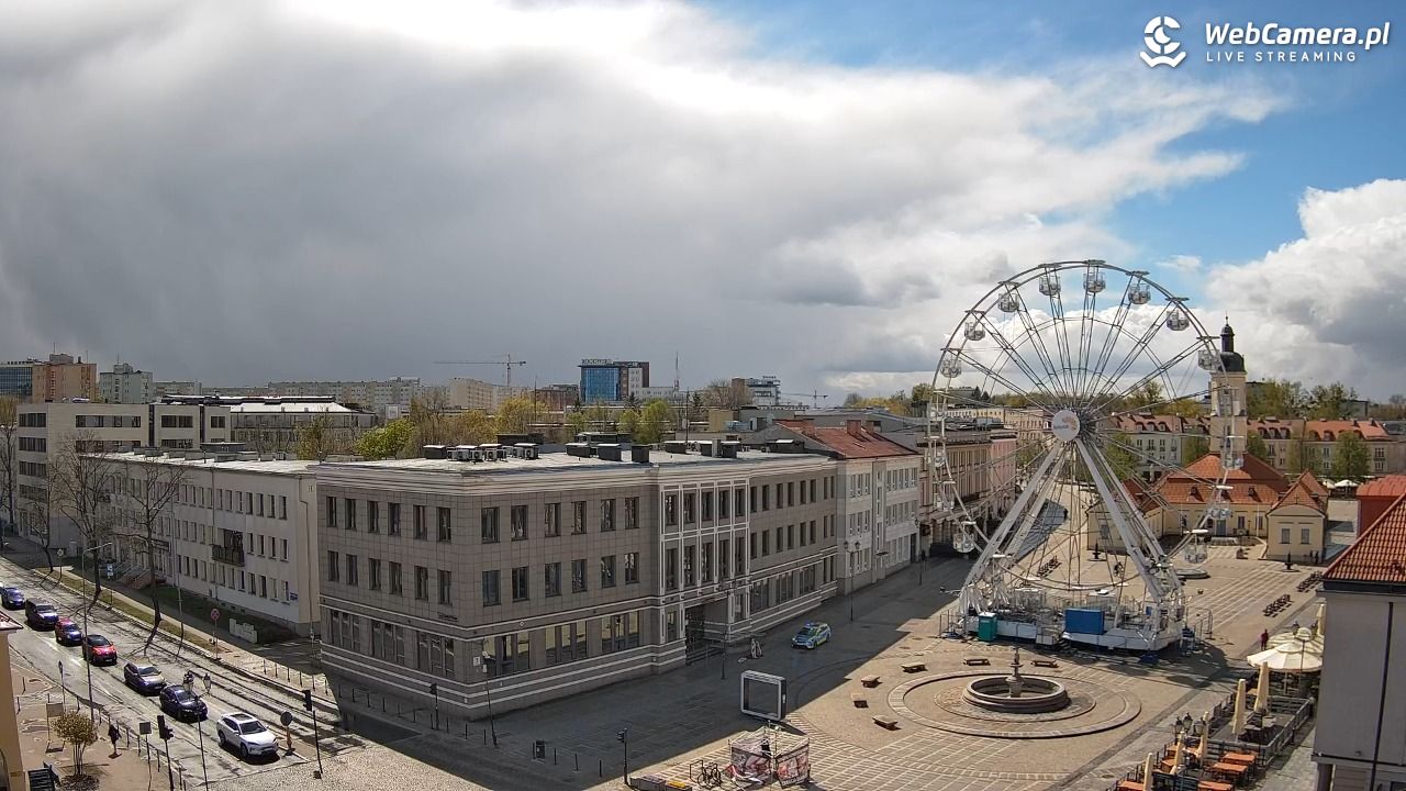 BIAŁYSTOK - widok na Rynek Kościuszki NOWOŚĆ - 26 kwiecień 2026, 13:42