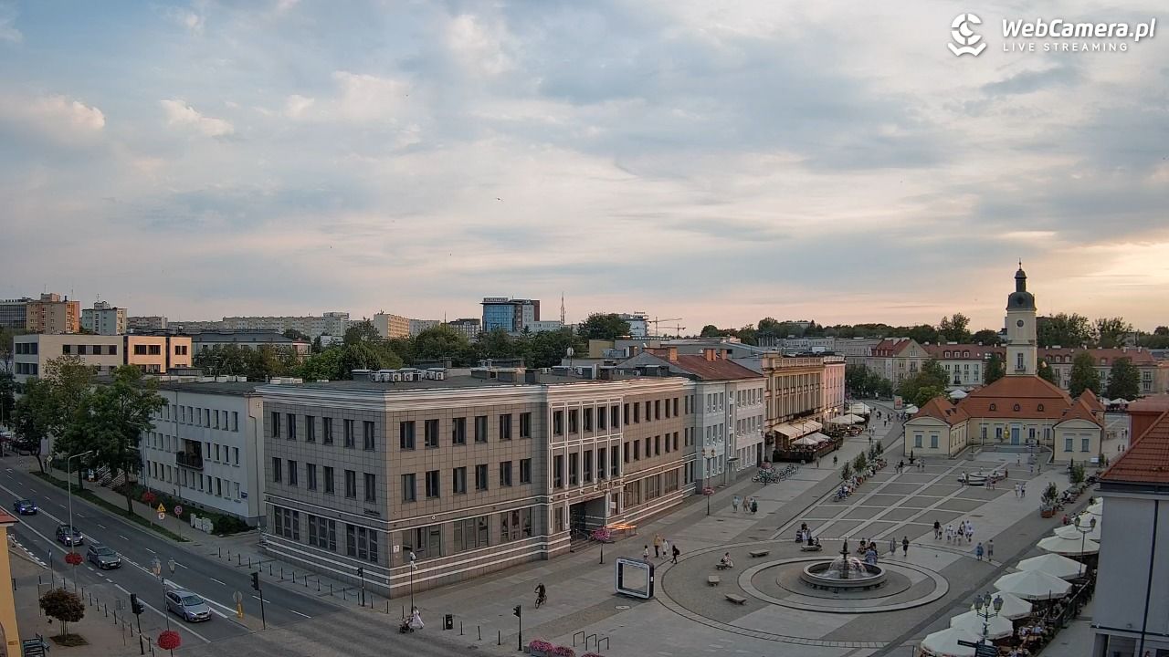 BIAŁYSTOK - widok na Rynek Kościuszki NOWOŚĆ - 26 lipiec 2026, 19:25
