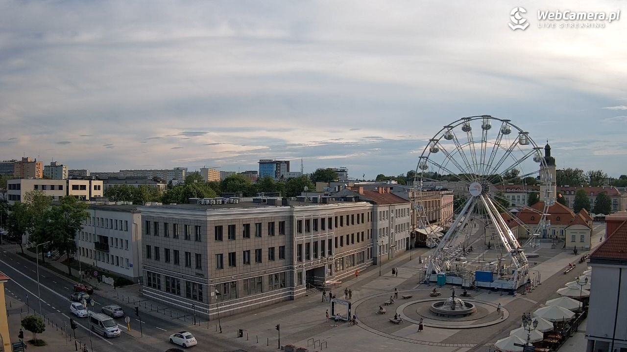 BIAŁYSTOK - widok na Rynek Kościuszki NOWOŚĆ - 09 czerwiec 2026, 18:53