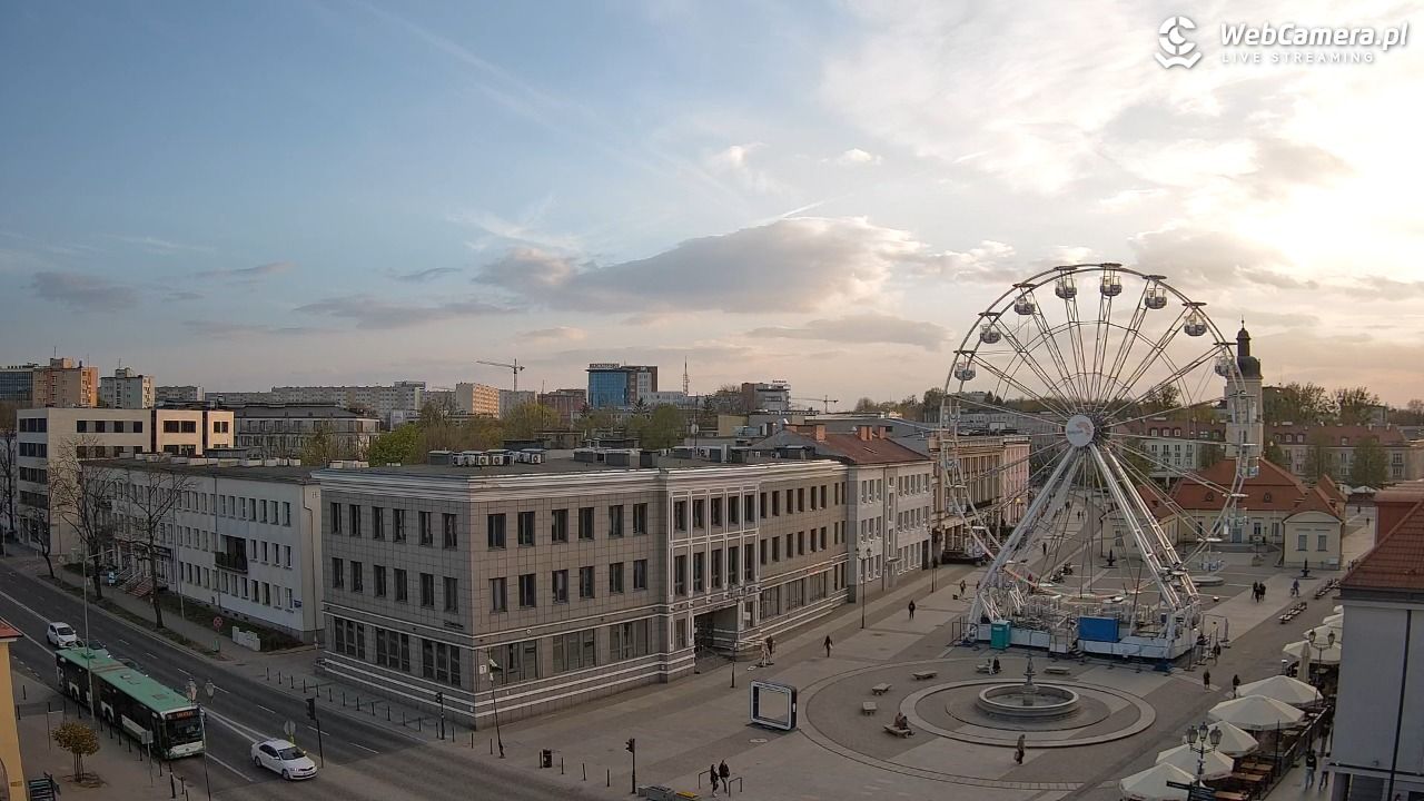 BIAŁYSTOK - widok na Rynek Kościuszki NOWOŚĆ - 25 kwiecień 2026, 18:59