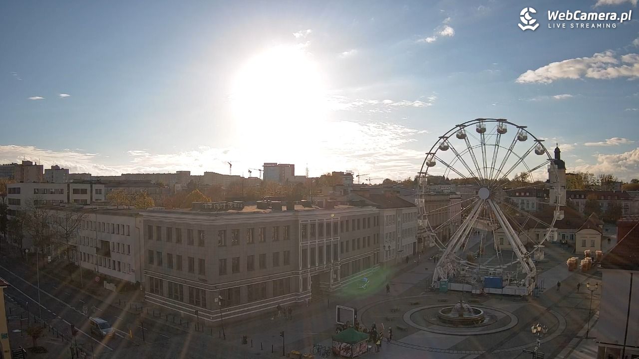 BIAŁYSTOK - widok na Rynek Kościuszki NOWOŚĆ - 26 październik 2025, 14:27