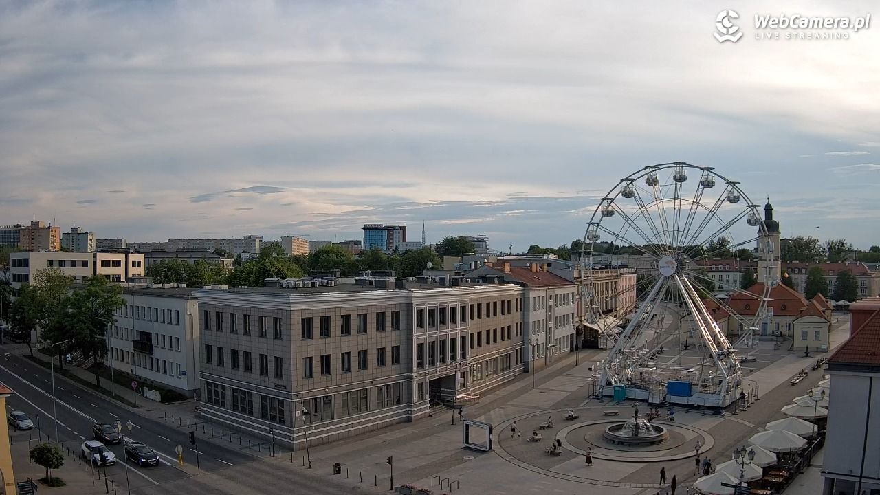 BIAŁYSTOK - widok na Rynek Kościuszki NOWOŚĆ - 09 czerwiec 2026, 18:52