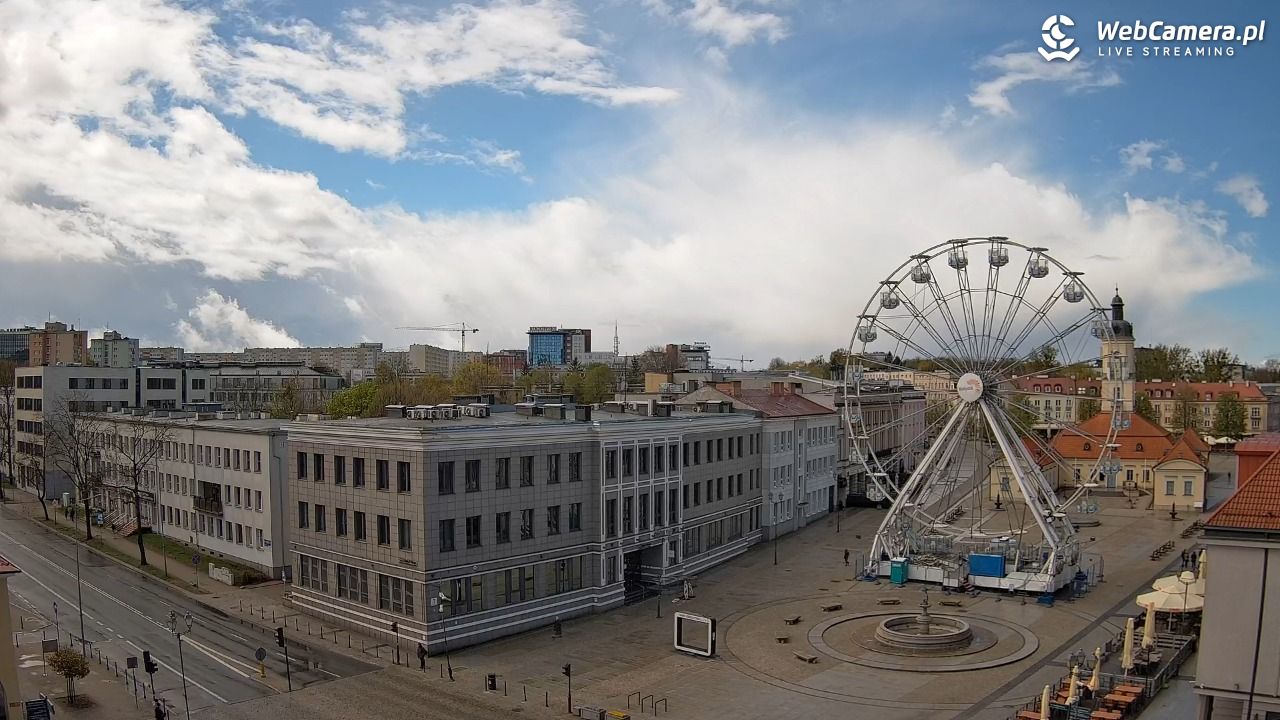 BIAŁYSTOK - widok na Rynek Kościuszki NOWOŚĆ - 26 kwiecień 2026, 11:45