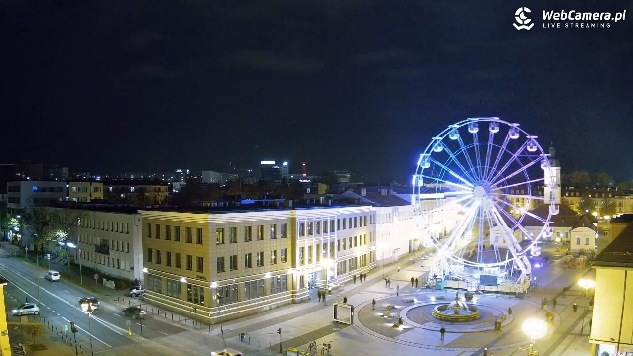 BIAŁYSTOK - widok na Rynek Kościuszki NOWOŚĆ - 25 październik 2025, 18:23