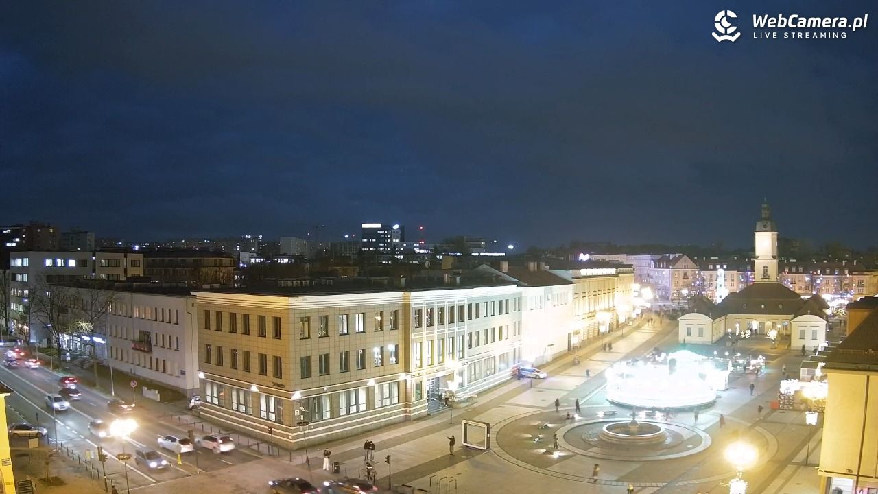 BIAŁYSTOK - widok na Rynek Kościuszki NOWOŚĆ - 11 grudzień 2025, 15:59