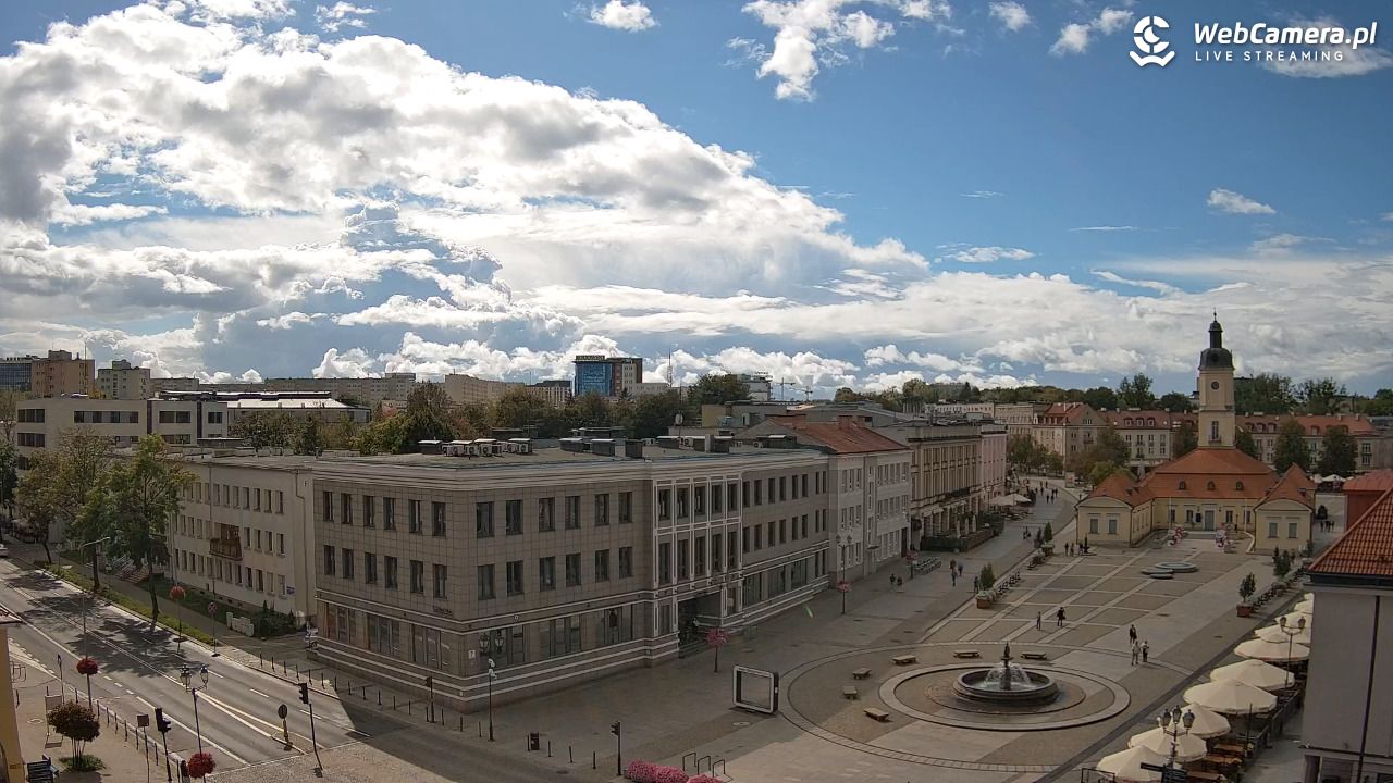 BIAŁYSTOK - widok na Rynek Kościuszki NOWOŚĆ - 06 wresień 2026, 13:45
